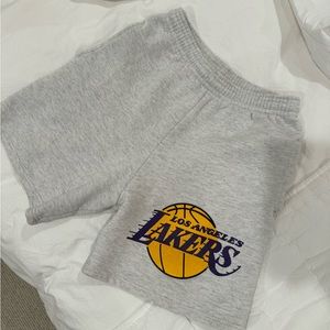 Los Angeles Lakers shorts!